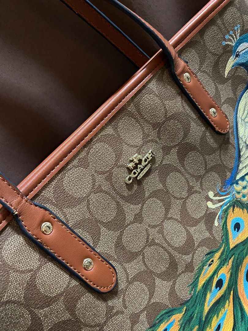 Coach Customization Coach Tote Bag with custom hand paint on Carousell