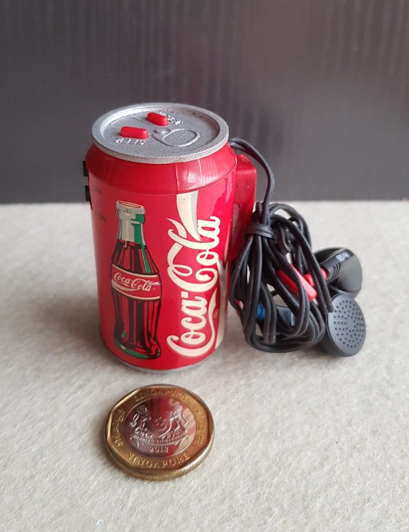 Coca Cola Auto Scan Mini Fm Radio Receiver Hobbies And Toys Memorabilia And Collectibles Vintage
