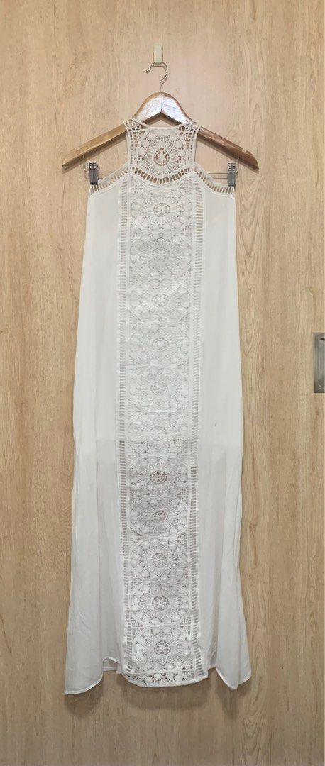 coco cabana white dress Sundance Cotton Smocked Maxi | Off Organic Cotton Dress - Bohemian Cotton Dress and quietly luxurious House of CB | Womenswear