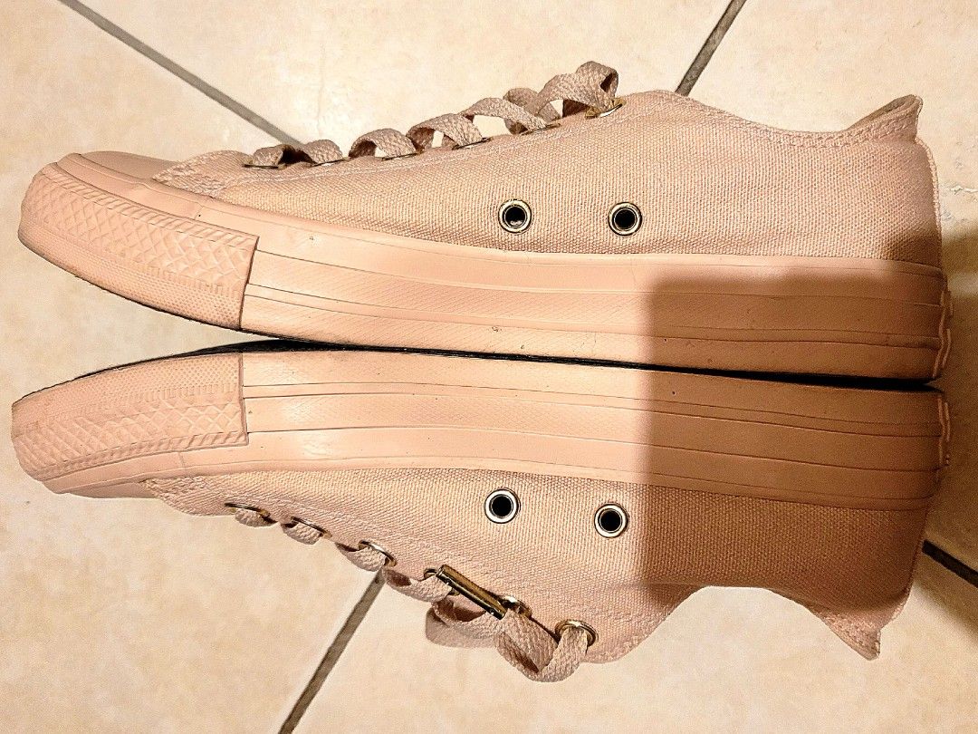 Limited Edit Beige Converse