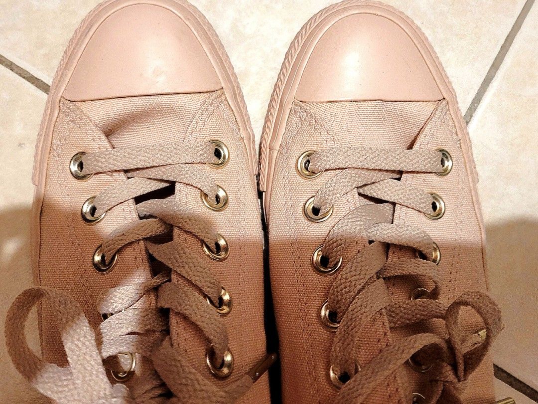 Limited Edit Beige Converse