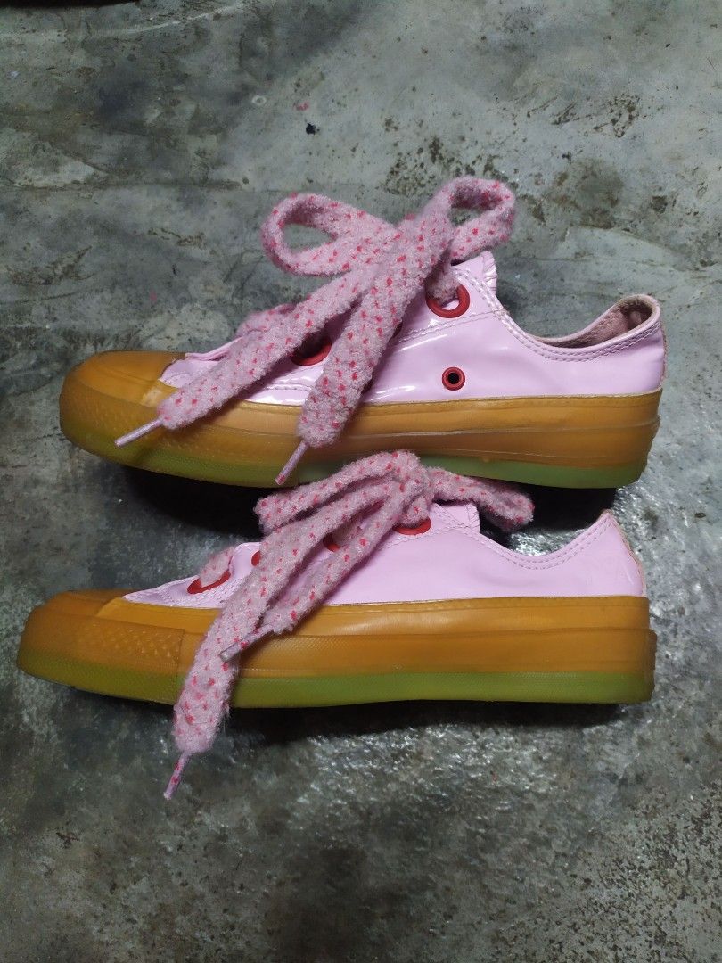 Rare Converse x JW Anderson Chuck Taylor 70s Low Top Toy in Bubblegum Pink Women s Fashion Footwear Sneakers on Carousell