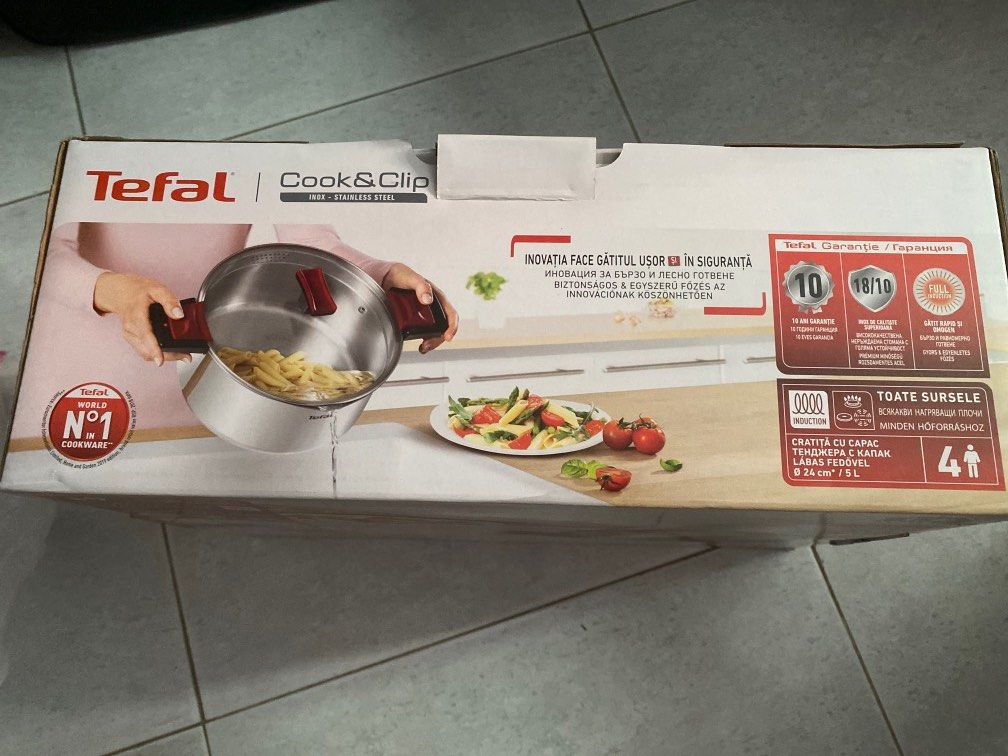 Cook and Clip pot, Furniture & Home Living, Kitchenware & Tableware ...