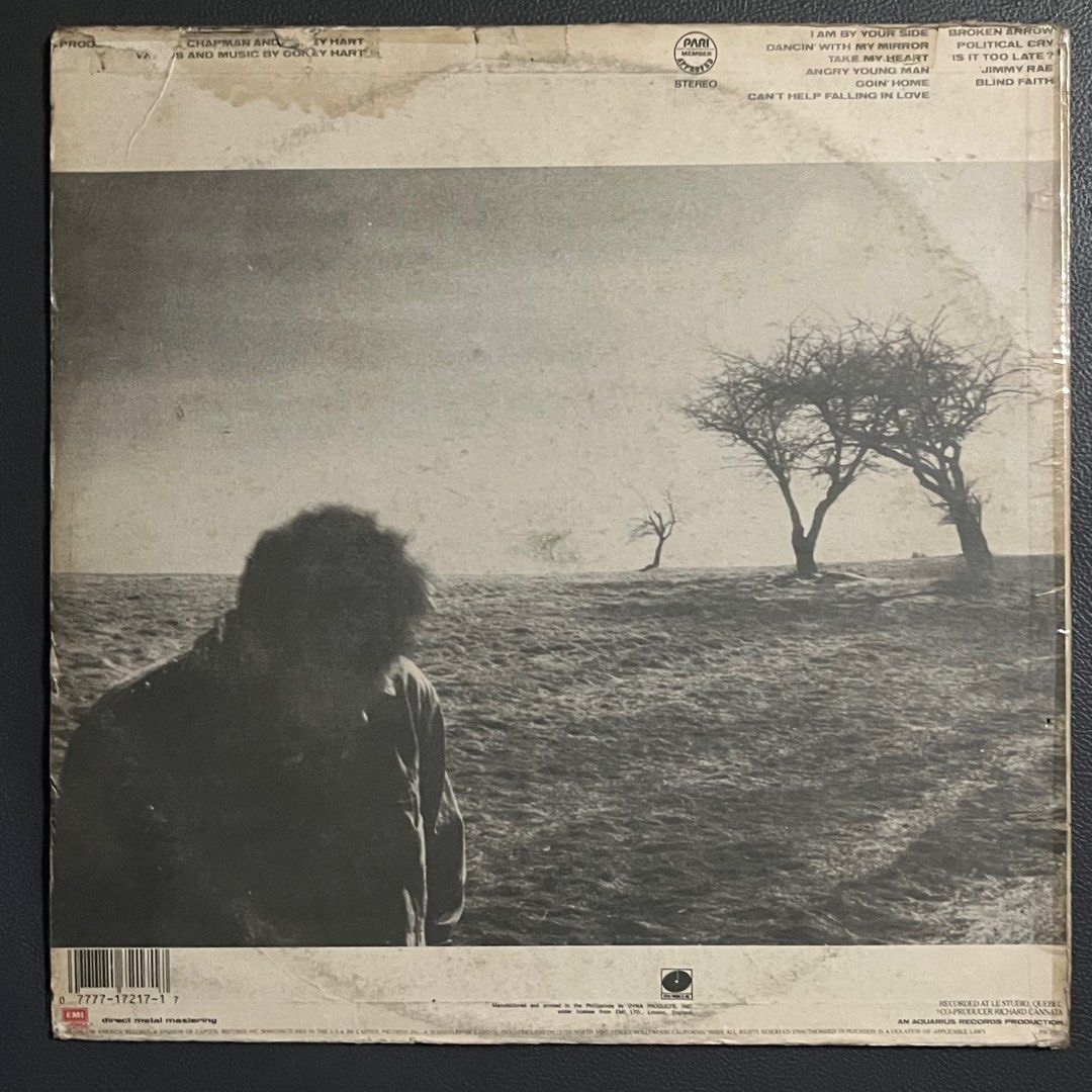 COREY HART Fields of Fire PHILIPPINES Press LP Record, Hobbies & Toys