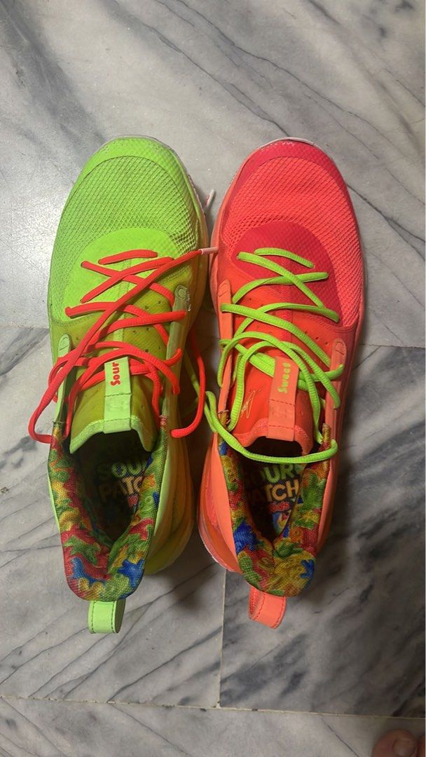 Curry 7 sour patch mismatch 100 authentic., Men's Fashion, Footwear