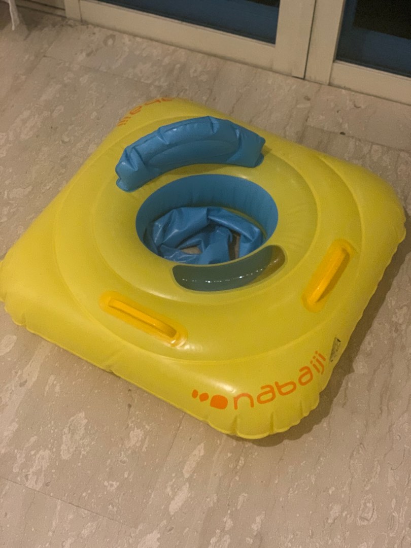 Decathlon Inflatable baby seat buoy for swimming pool, Babies & Kids