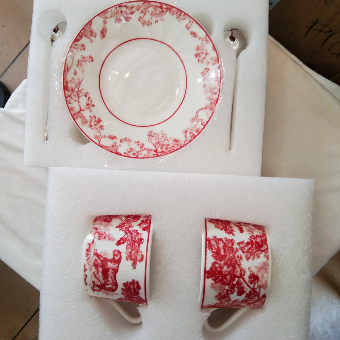 Dior Tea Cup Set on Carousell