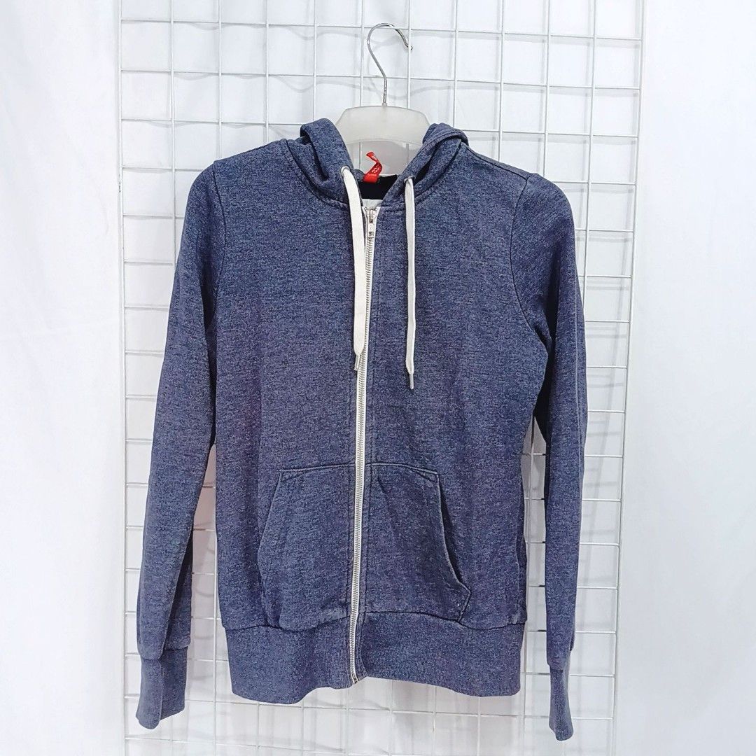Divided H M Gray Jacket Fesyen Wanita Pakaian Wanita Baju Luaran di Carousell