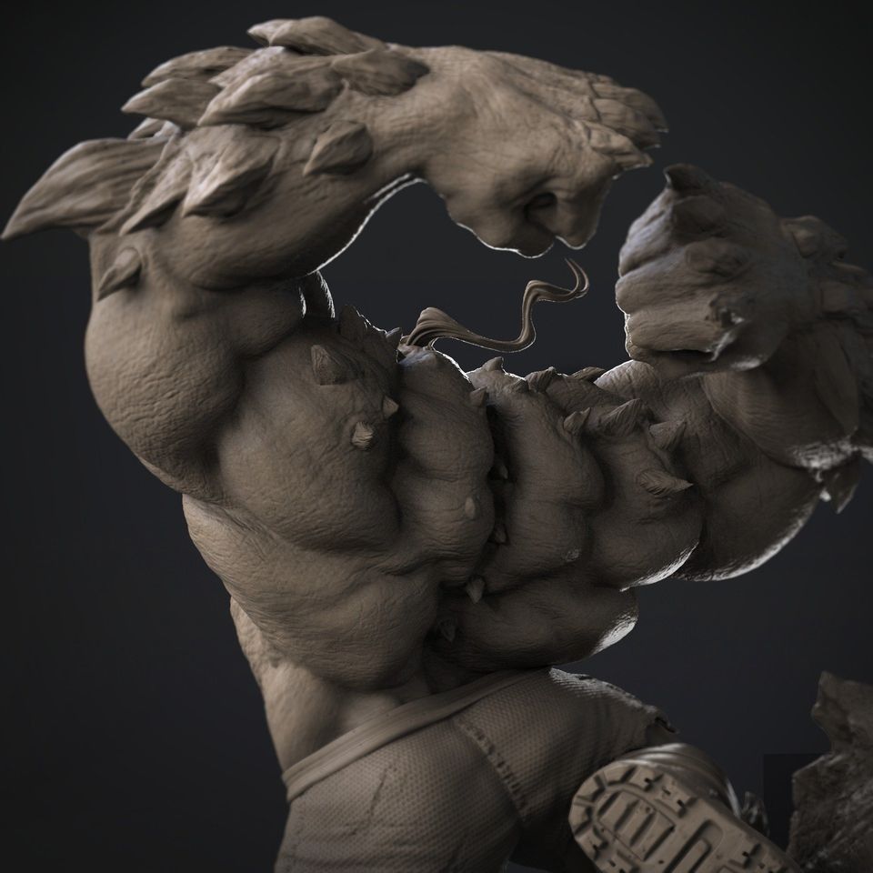 Doomsday - Resin 3D Printed Statue, Hobbies & Toys, Toys & Games on ...