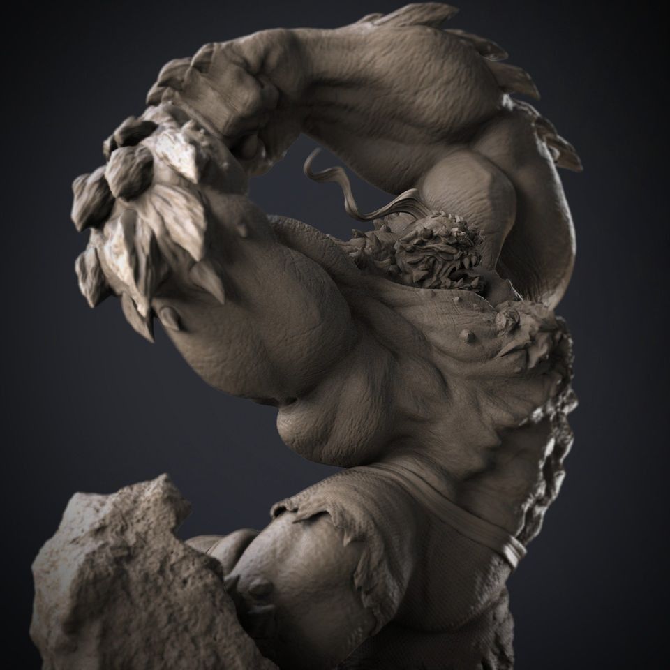 Doomsday - Resin 3D Printed Statue on Carousell