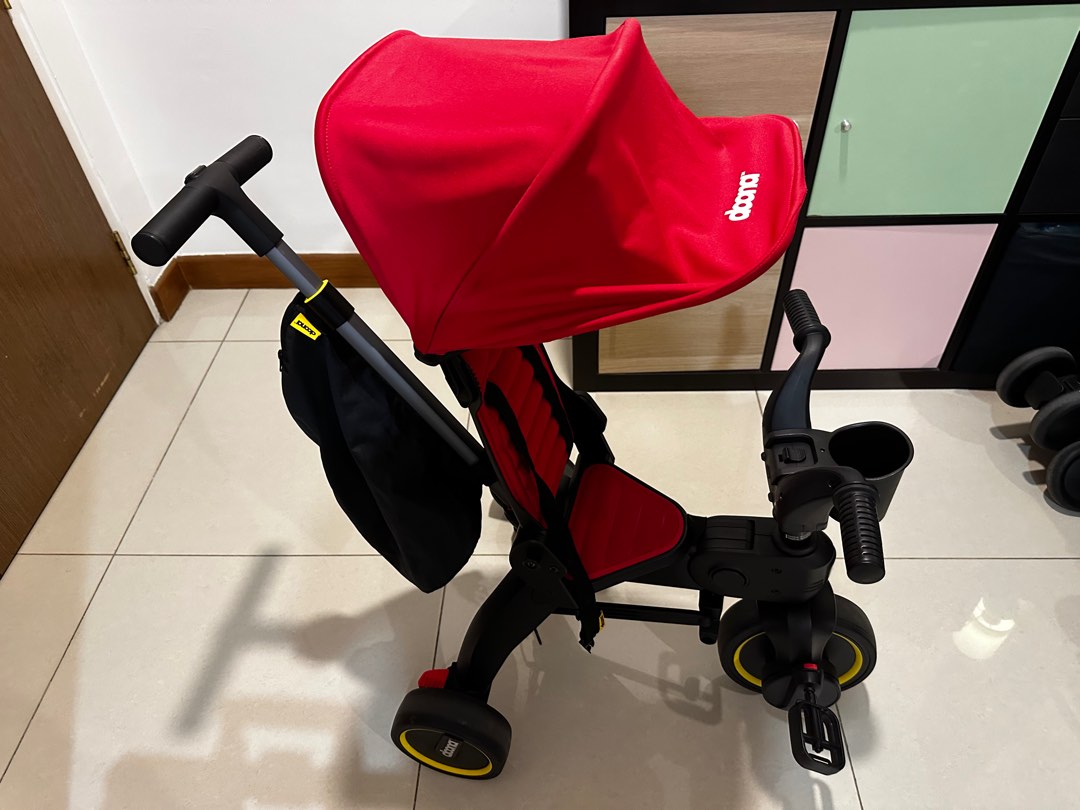Doona Liki Trike S1 with full accessories (including Bag and Cup holder