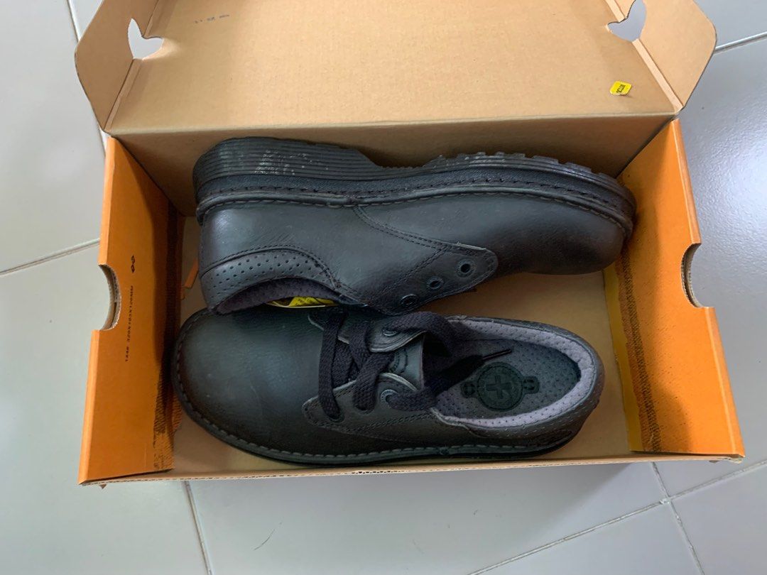 Dr Martens original black mason shoes Men s Fashion Footwear