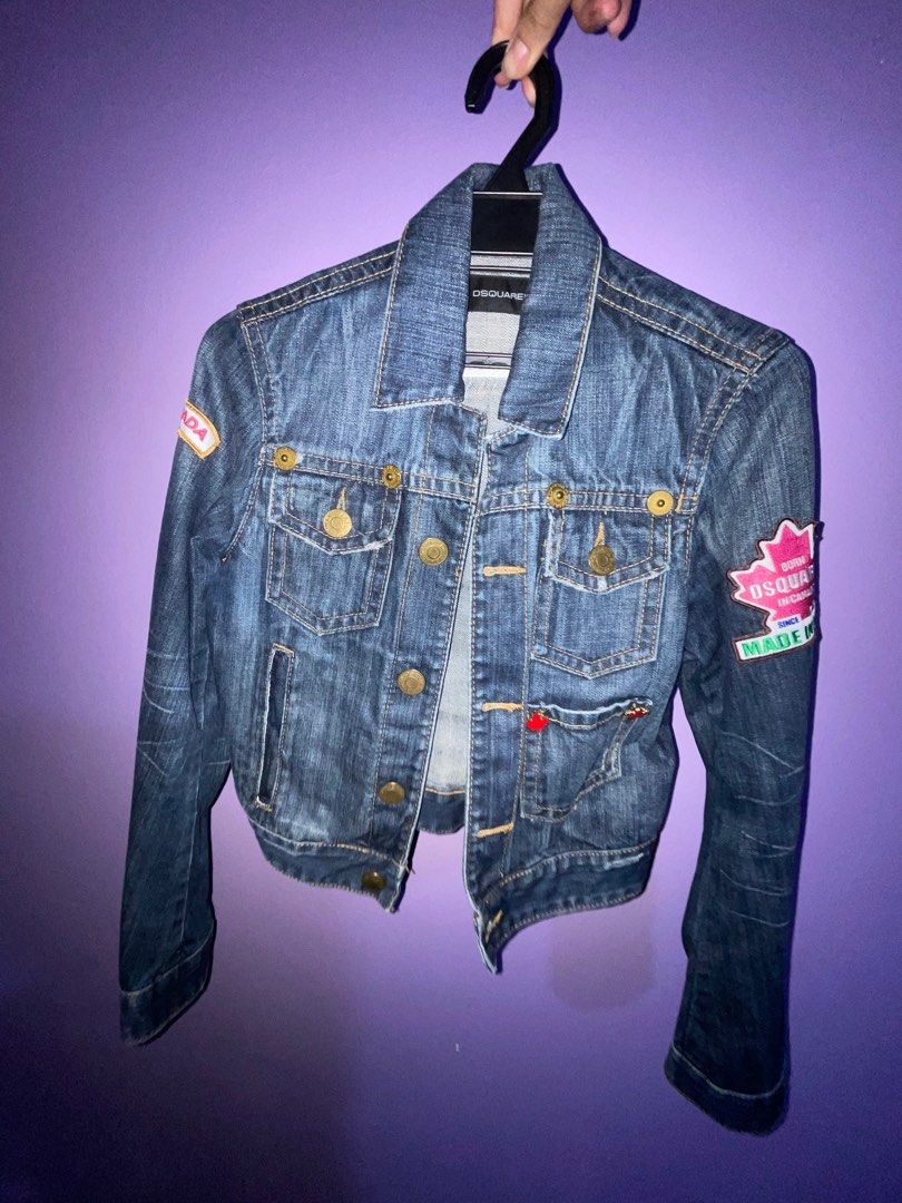 Jeans jacket sale dsquared