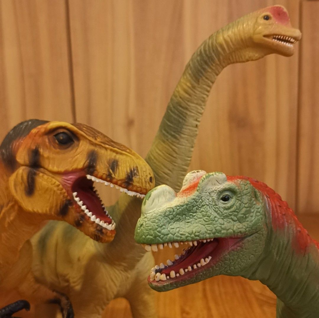 ELC Dinosaurs Toys Original and Great Condition Hobbies Toys Toys Games on Carousell