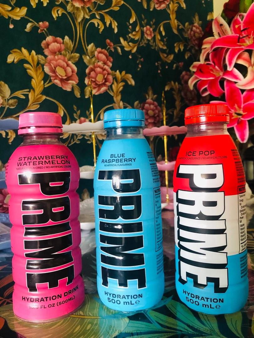 Empty PRIME bottles, Food & Drinks, Beverages on Carousell