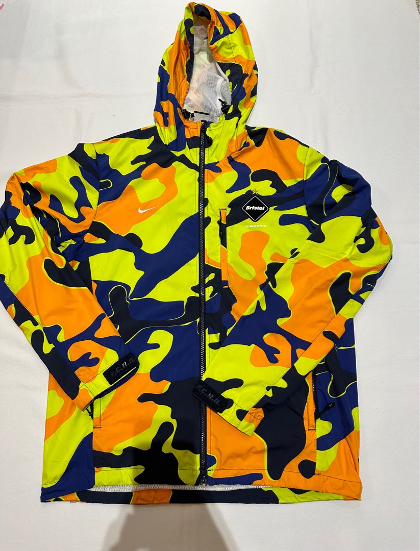 FCRB X NIKE CAMOUFLAGE PRACTICE JACKET fc real bristol