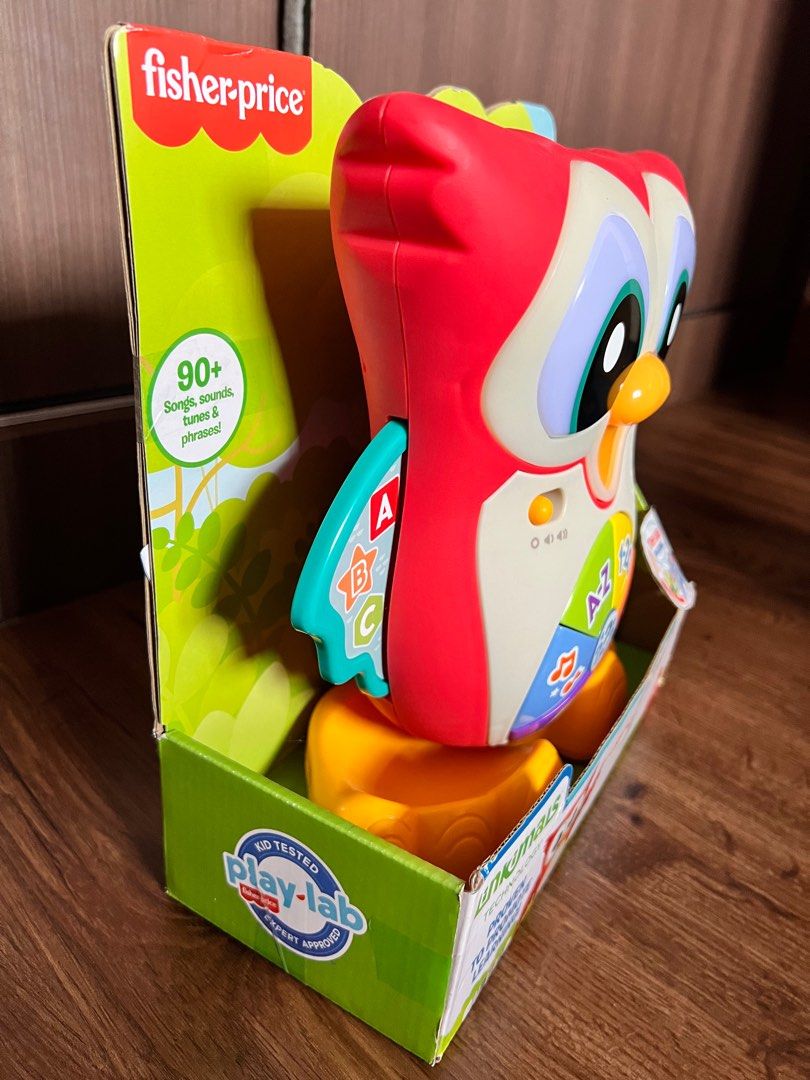 Fisher-Price Light Up & Learn Owl, Hobbies & Toys, Toys & Games On Carousell