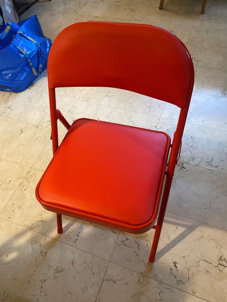 Foldable chair, Furniture & Home Living, Furniture, Chairs on Carousell