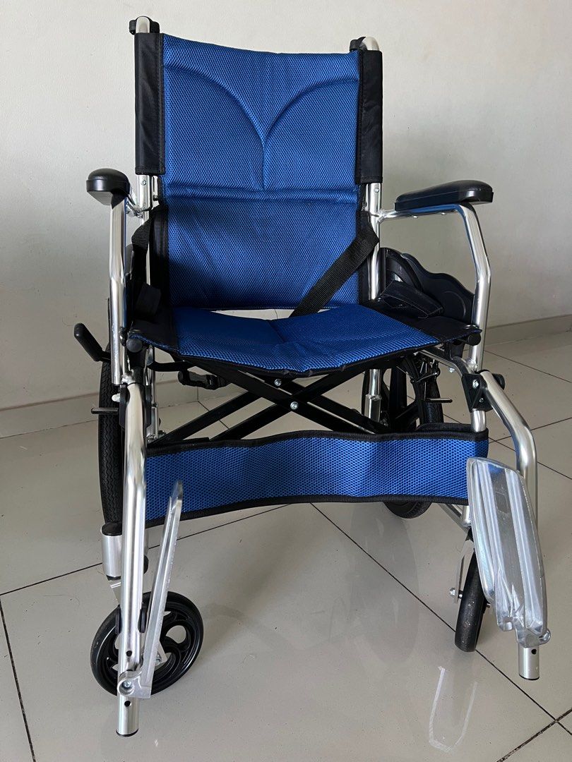 Foldable Wheelchair, Health & Nutrition, Assistive & Rehabilatory Aids