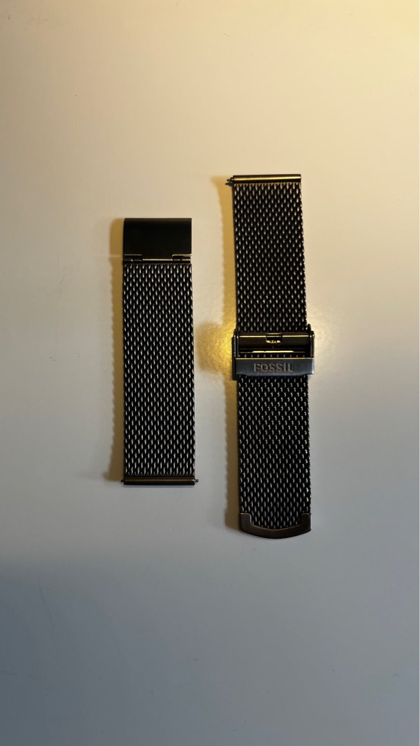 22mm smoke steel mesh bracelet store