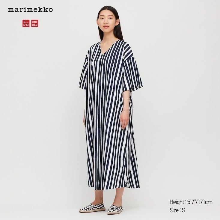 FREEPOST Marimekko x uniqlo longdress, Women's Fashion, Dresses & Sets,  Dresses on Carousell