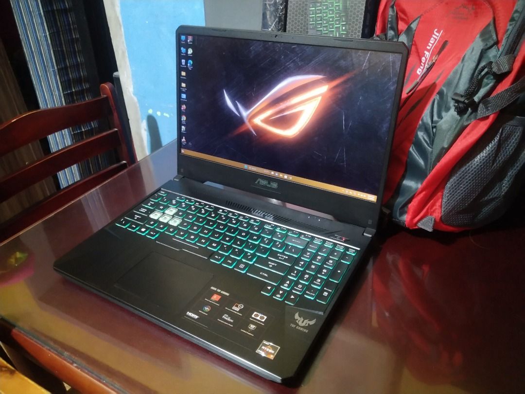 Gaming Laptop Asus TUF Gaming Ryzen 7 3750H 4cores 8cpus - Radeon RX ...