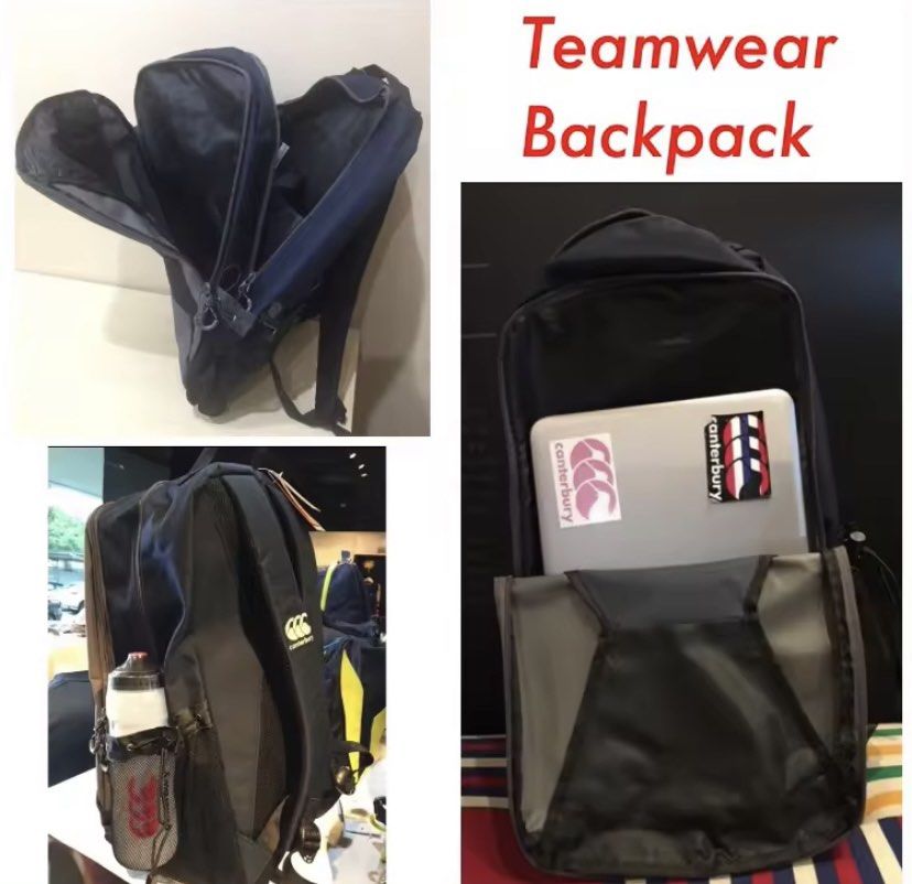 Canterbury teamwear backpack store