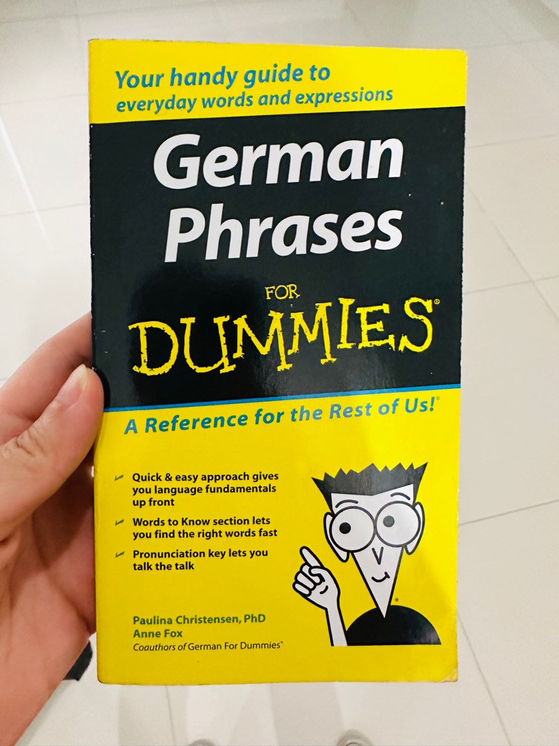 German phrases for dummies, Buku & Alat Tulis, Buku di Carousell
