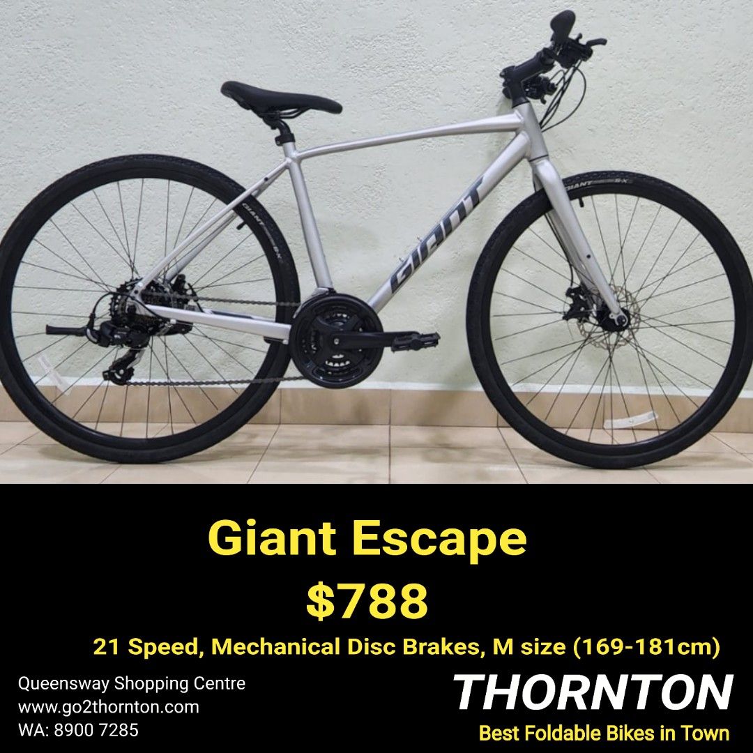Giant 21 outlet speed hybrid bike