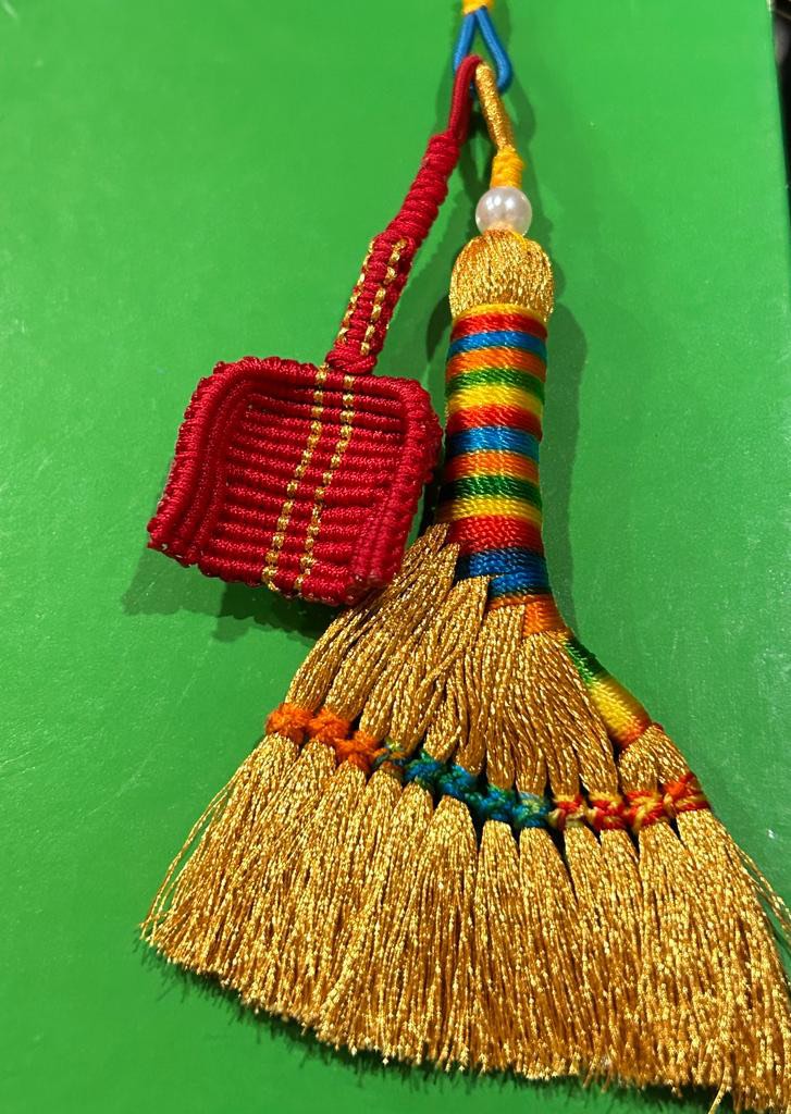 Golden broom, Hobbies & Toys, Stationery & Craft, Handmade Craft on
