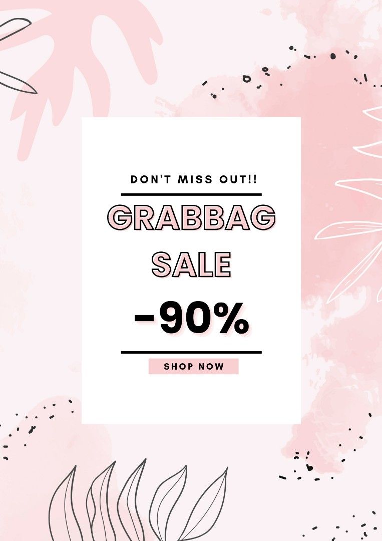 Grab bag sale sale