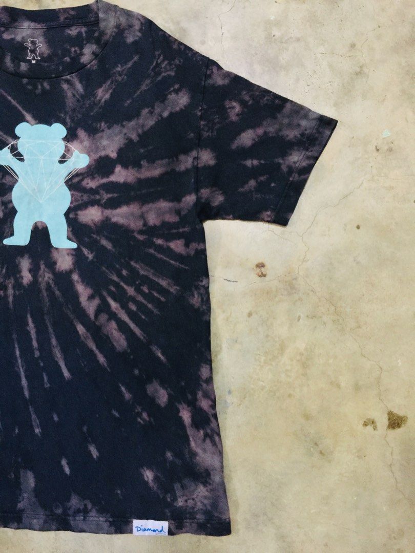 T-shirt Homme Diamond Supply Co. – Grizzly Bear Big Print – Y2K Skate – Taille 3XL