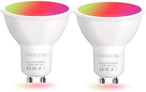 GU10 Colour Changing LED Bulbs, 5W LED Light Bulbs Dimmable Compatible with  Alexa, Siri and Google Home, Voice Control (2700K-6500K, 2 Pack), Furniture  & Home Living, Lighting & Fans, Lighting on Carousell