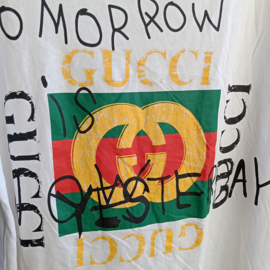 gucci coco kapitan tomorrow is another day distressed design