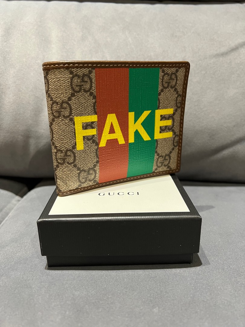 Gucci not sales fake wallet
