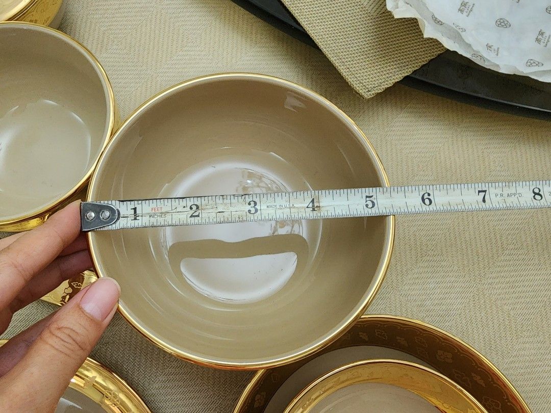 HAENGNAM Porcelain Korean plate and bowl set for 2 on Carousell