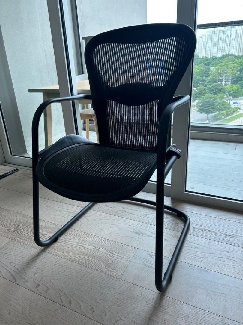 Herman Miller Aeron Side Chair Work Office Furniture Home