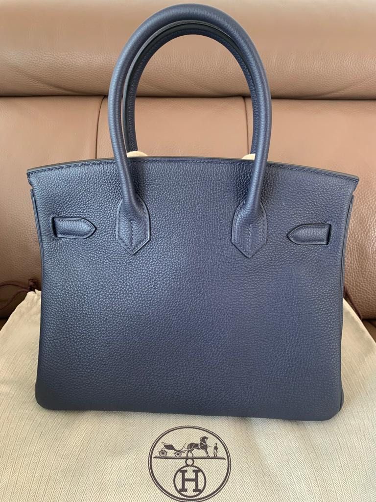 Brand New Hermes Birkin 30 Bleu Nuit Rosegold HW Complete, Luxury, Bags &  Wallets on Carousell