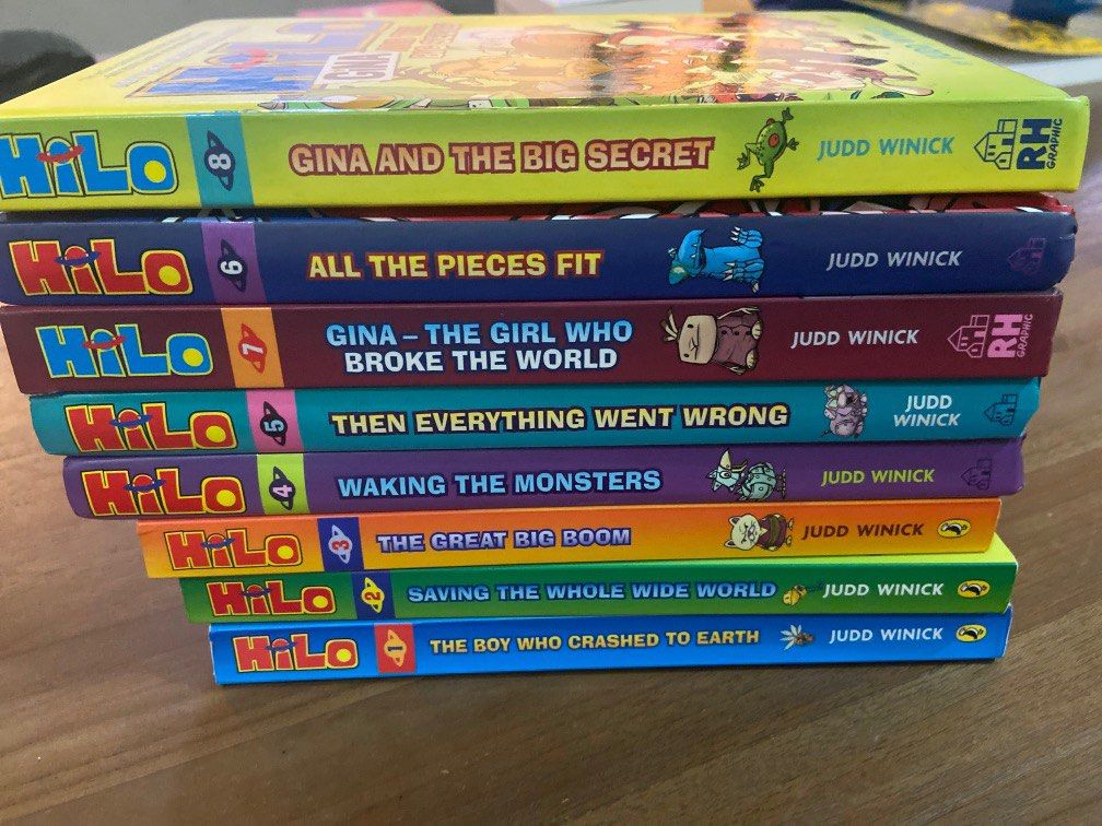 HILO collection Graphic novel for kids, Hobbies & Toys, Books