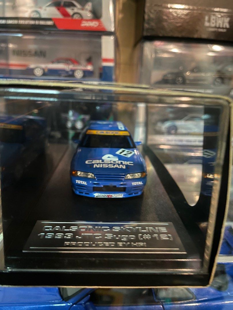ミニカー hpi Calsonic Skyline (#12) 1993 BNR32 ミニカー hpi