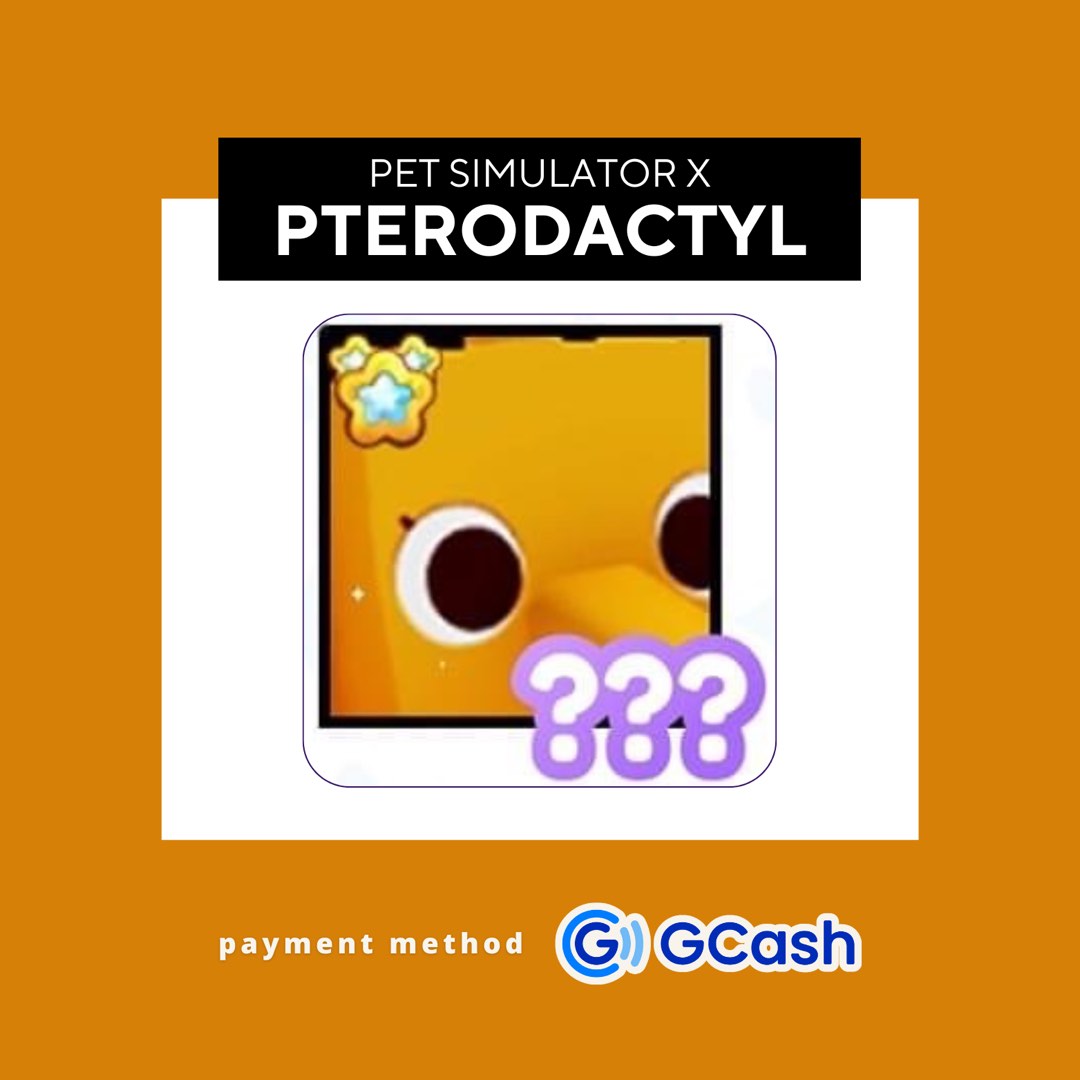 Huge Pterodactyl in Pet Simulator X, Hobbies & Toys, Toys & Games on