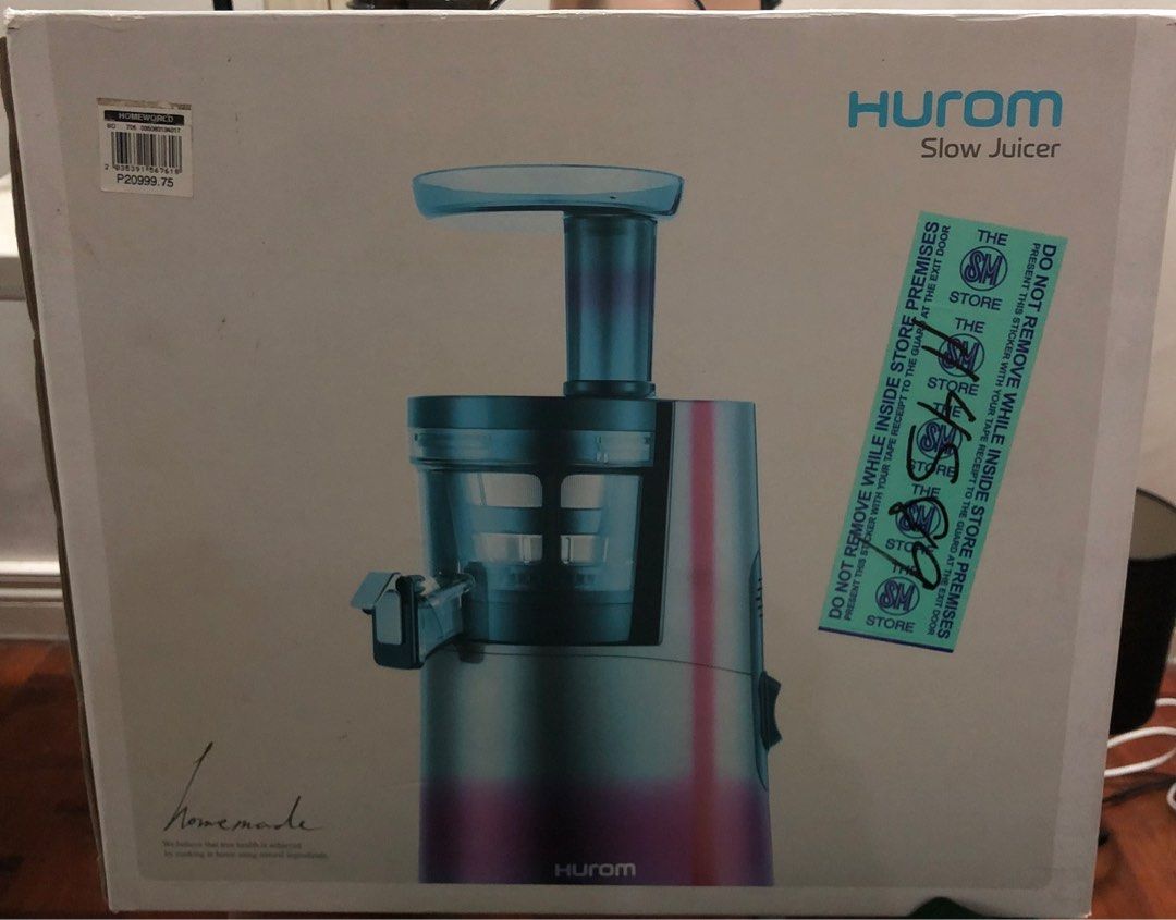 Hurom slow juicer / ice cream on Carousell