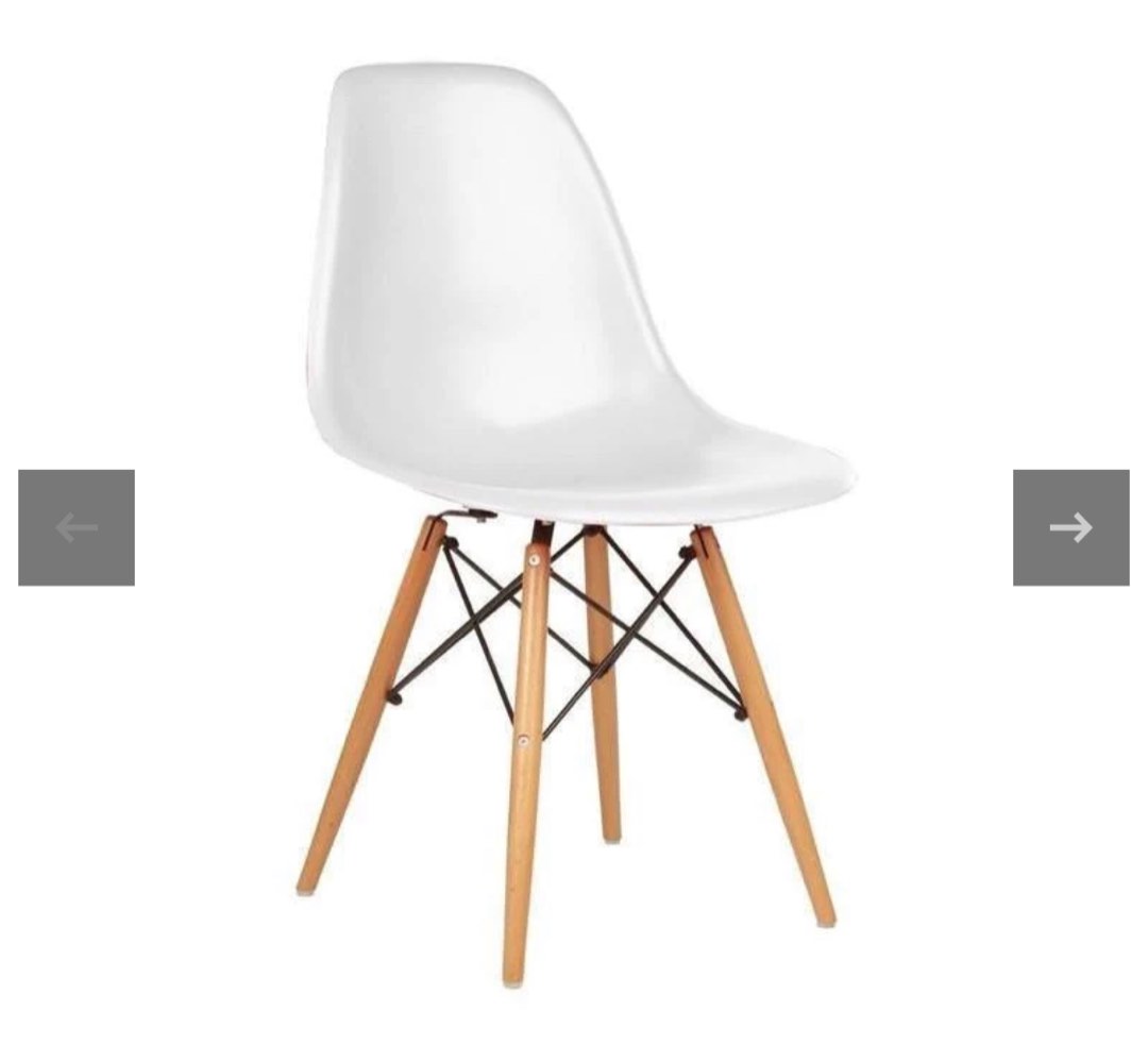 Ikea Eames dsw style chair, 傢俬＆家居, 傢俬, 椅子 Carousell