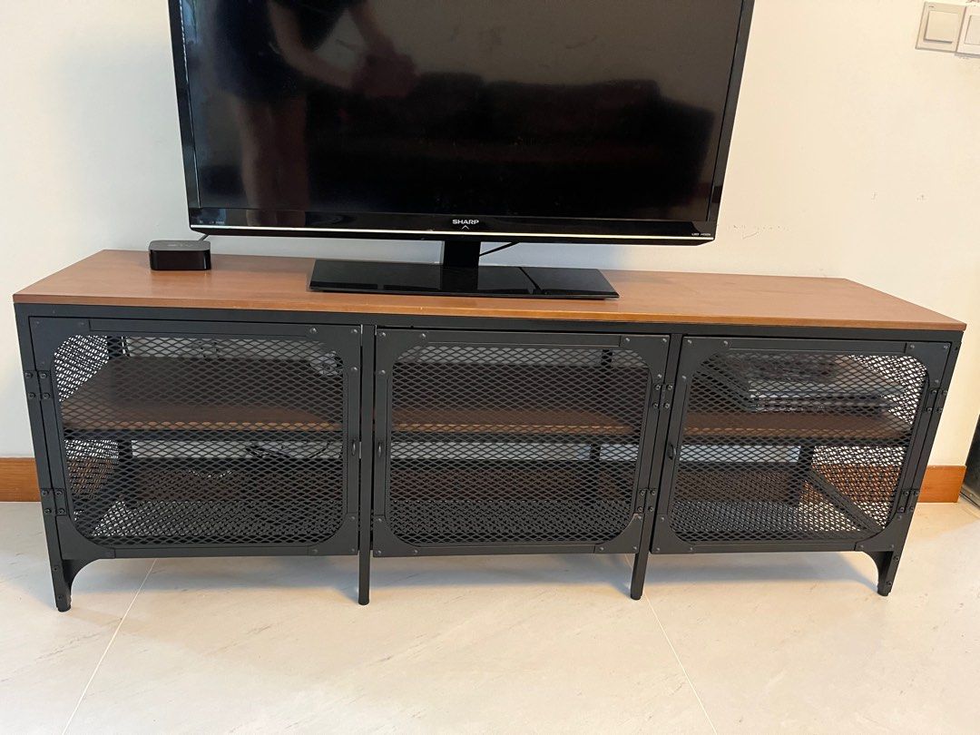 IKEA FJALLBO TV CONSOLE, Furniture & Home Living, Furniture, TV Consoles on Carousell