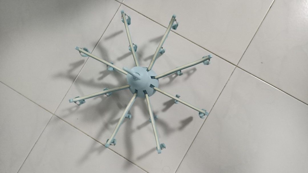 Ikea Pressa Octopus Drying Dryer Clothes Pegs, Furniture & Home Living, Home Improvement