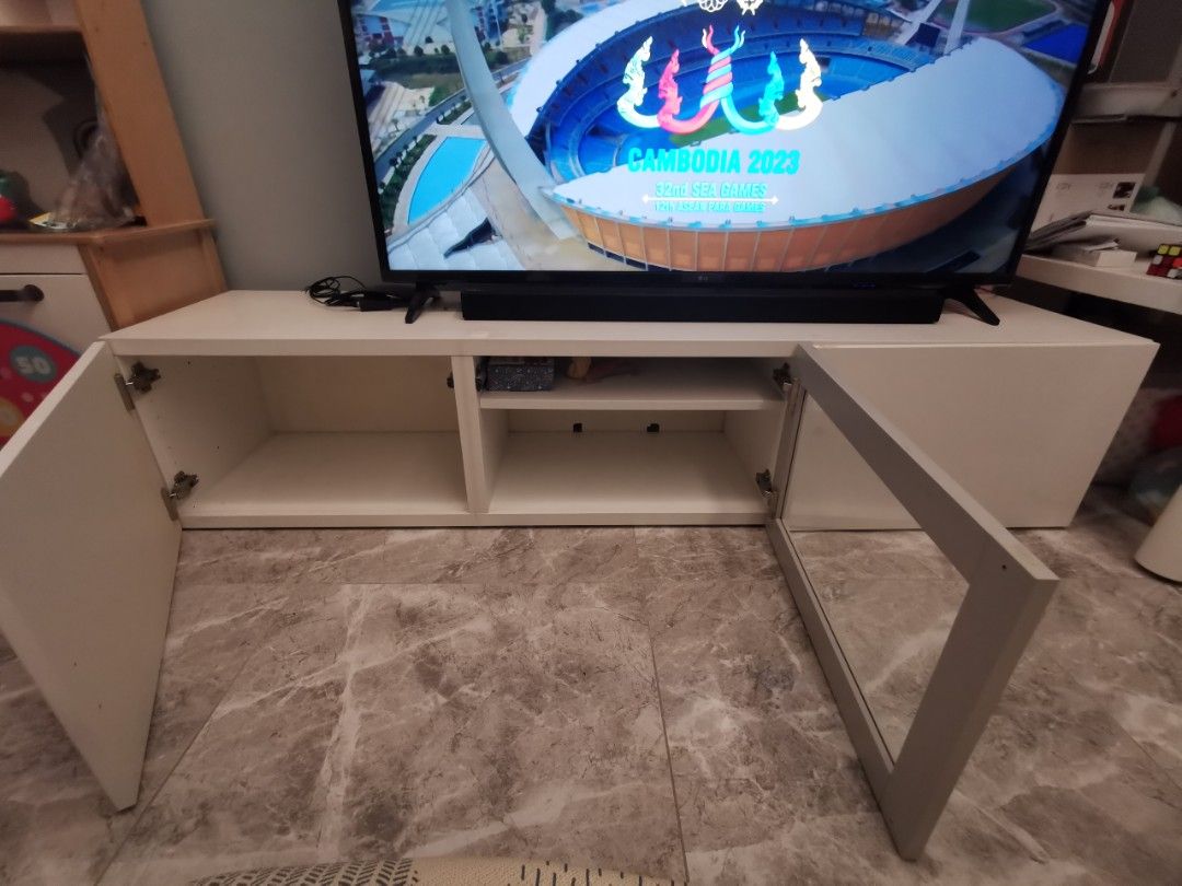 IKEA TV Bench Storage, Furniture & Home Living, Furniture, TV Consoles