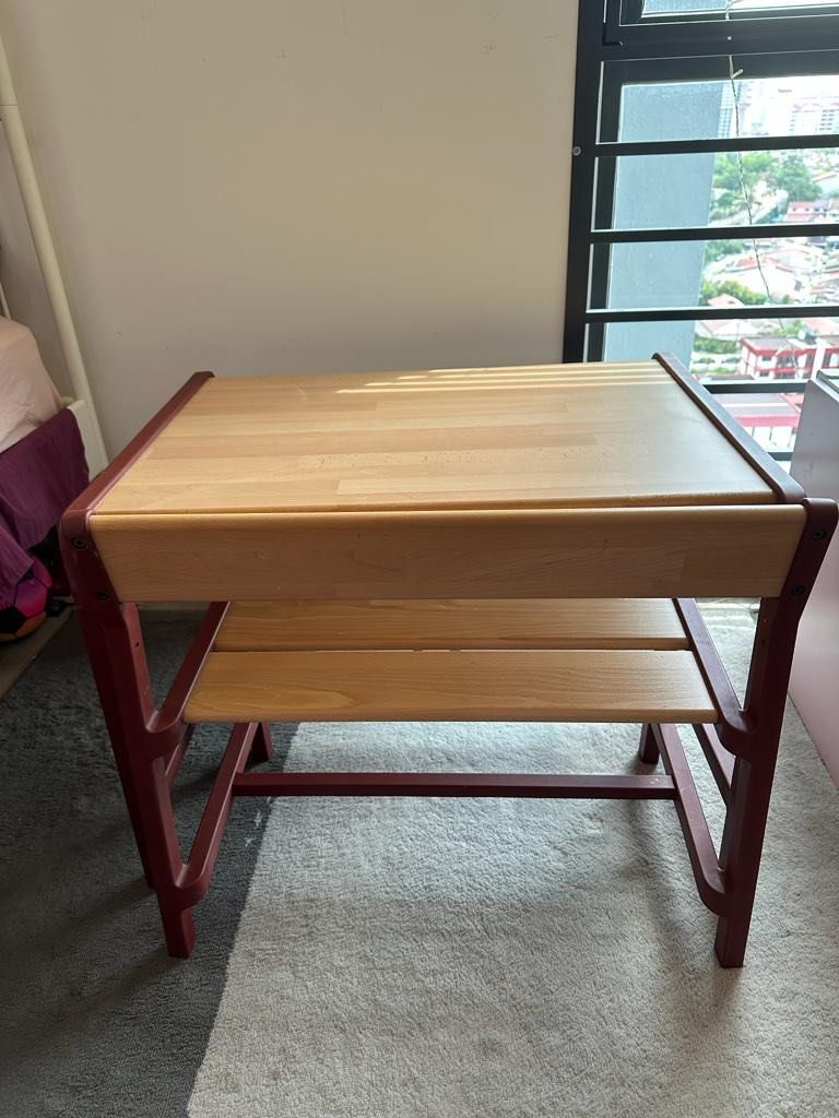 IKEA YPPERLIG Children Table and Bench, Furniture & Home Living