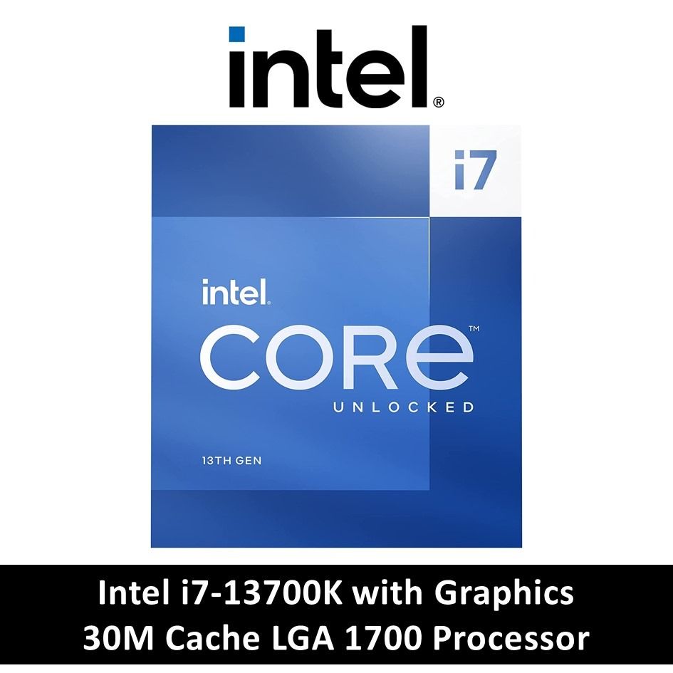 Intel Core i7-13700K Processor 30M Cache LGA 1700 BX8071513700K i7
