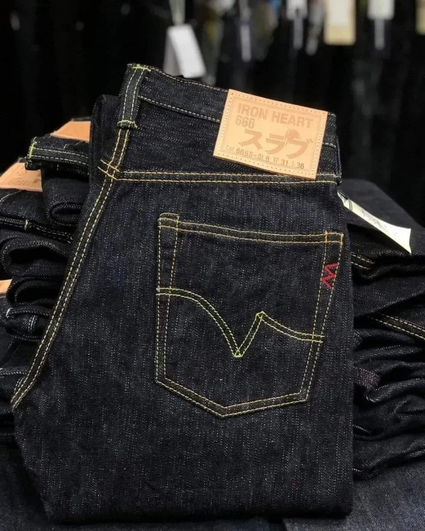 IRON HEART JEANS, Men's Fashion, Bottoms, Jeans on Carousell