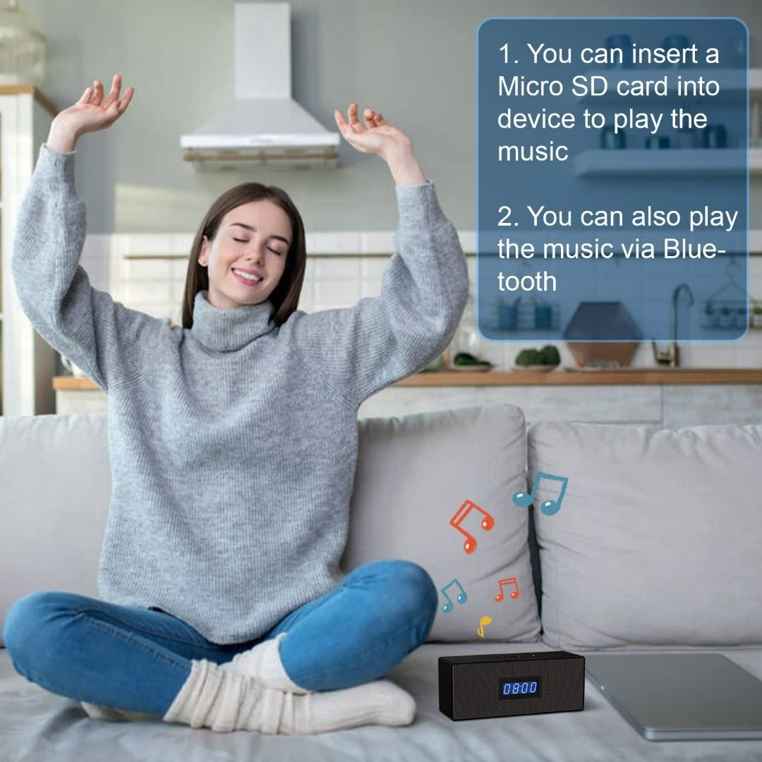 J014) GOOSPY HIDDEN CAMERA, BLUETOOTH SPEAKER, SPY CAMERA CLOCK, WIFI